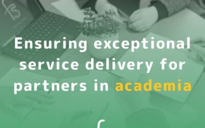 Ensuring exceptional service delivery for partners in academia